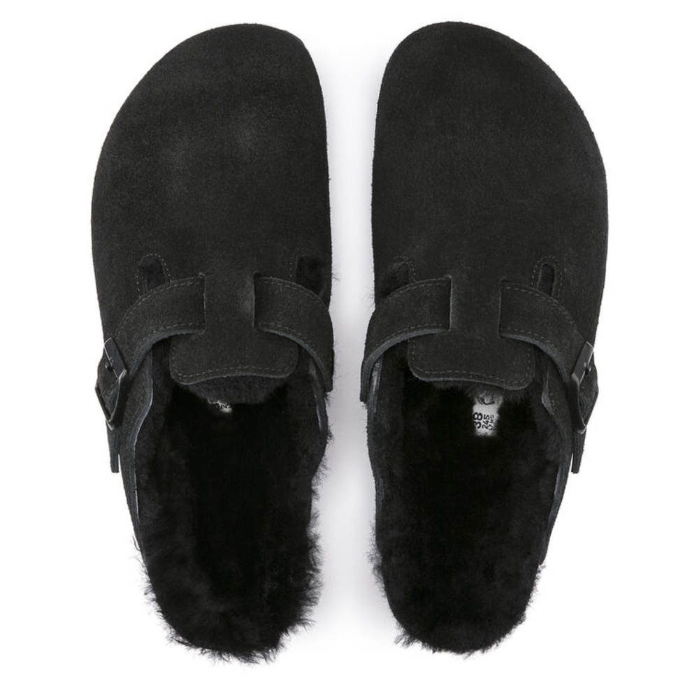 Birkenstock Boston Shearling Suede Leather (Unisex) - Picture 5 of 9